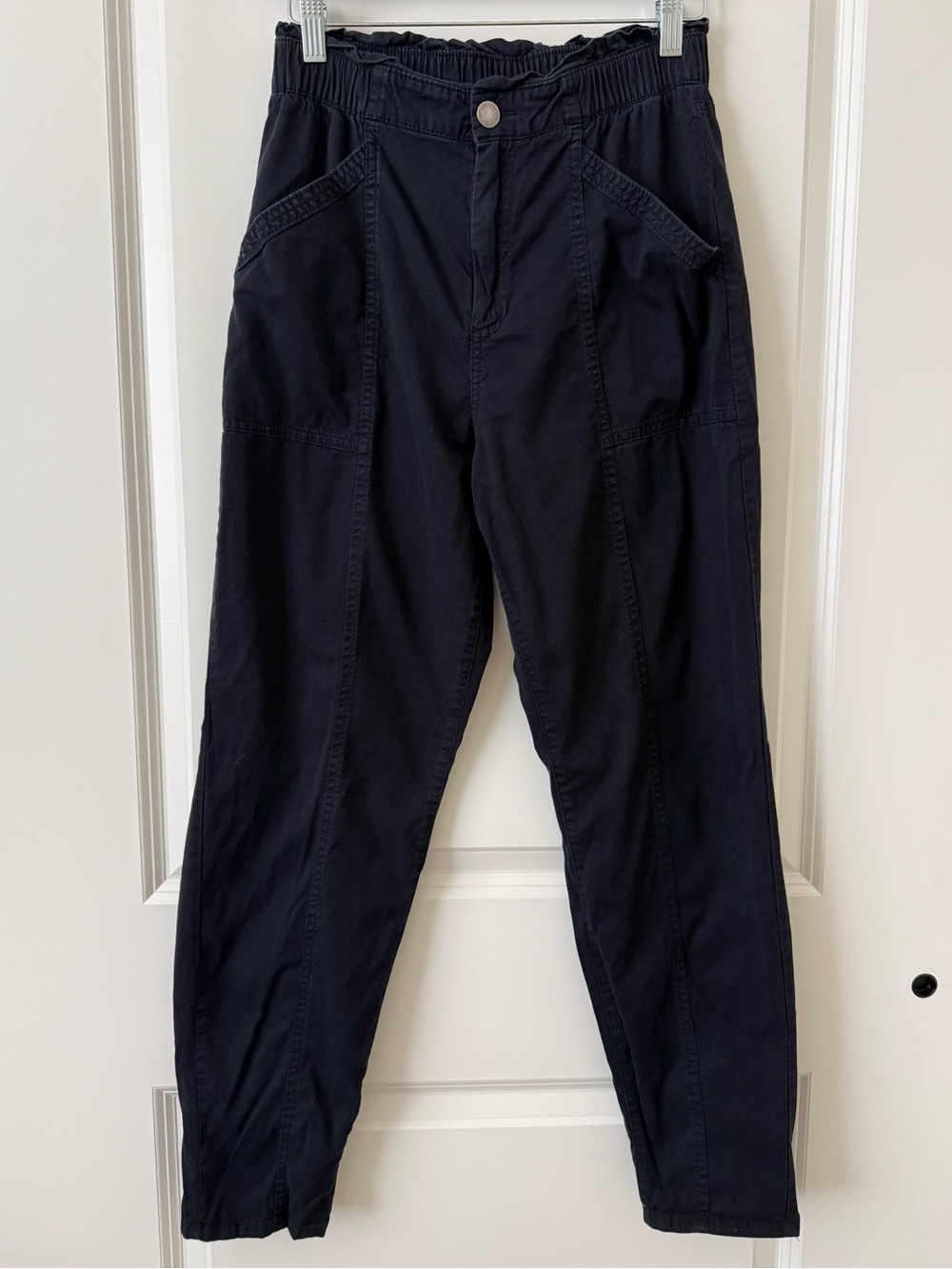 Old Navy Utility Straight Taper Pants - Black Size S